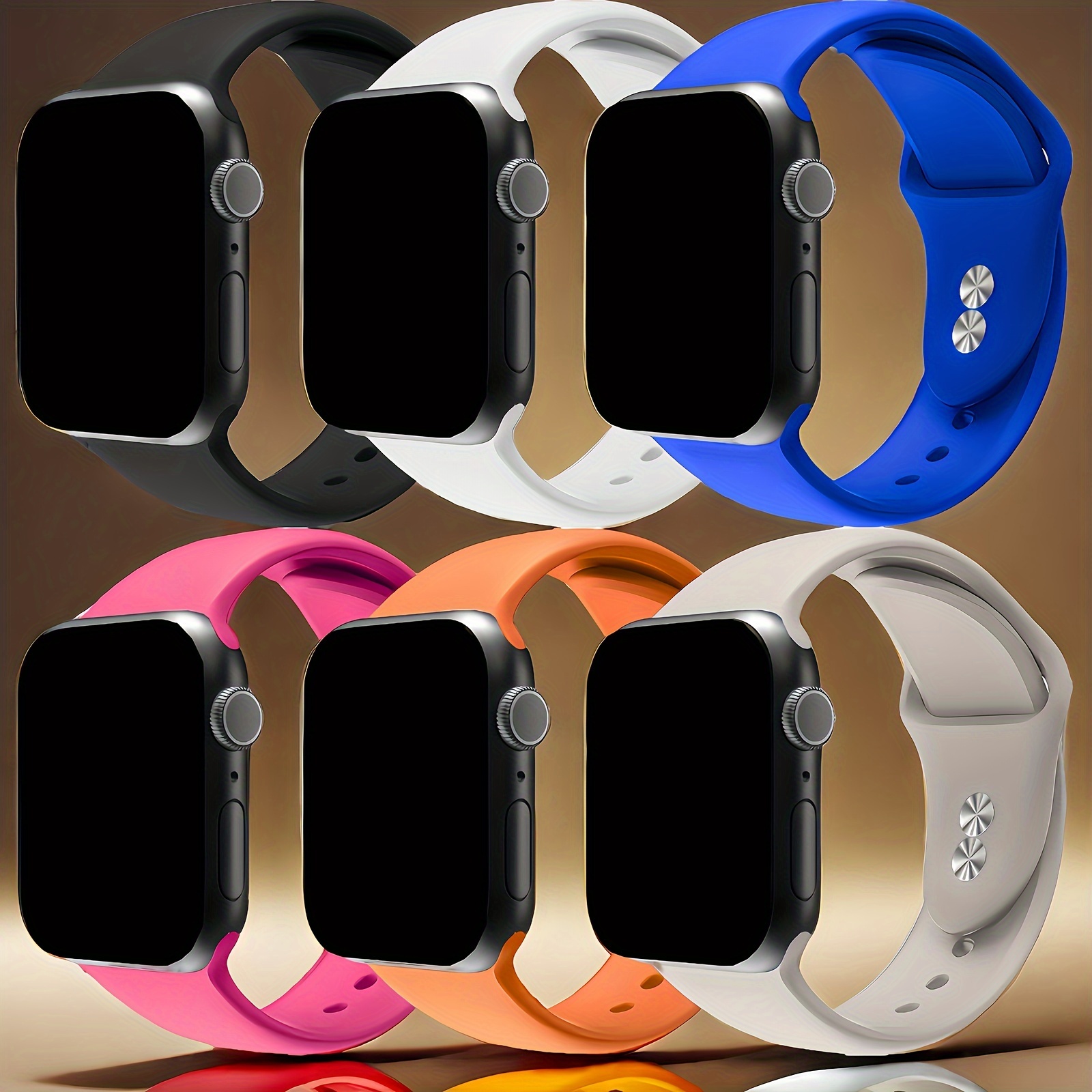 Smartwatch Apple Watches For Men - Sport Soft Silicone For Apple Watch