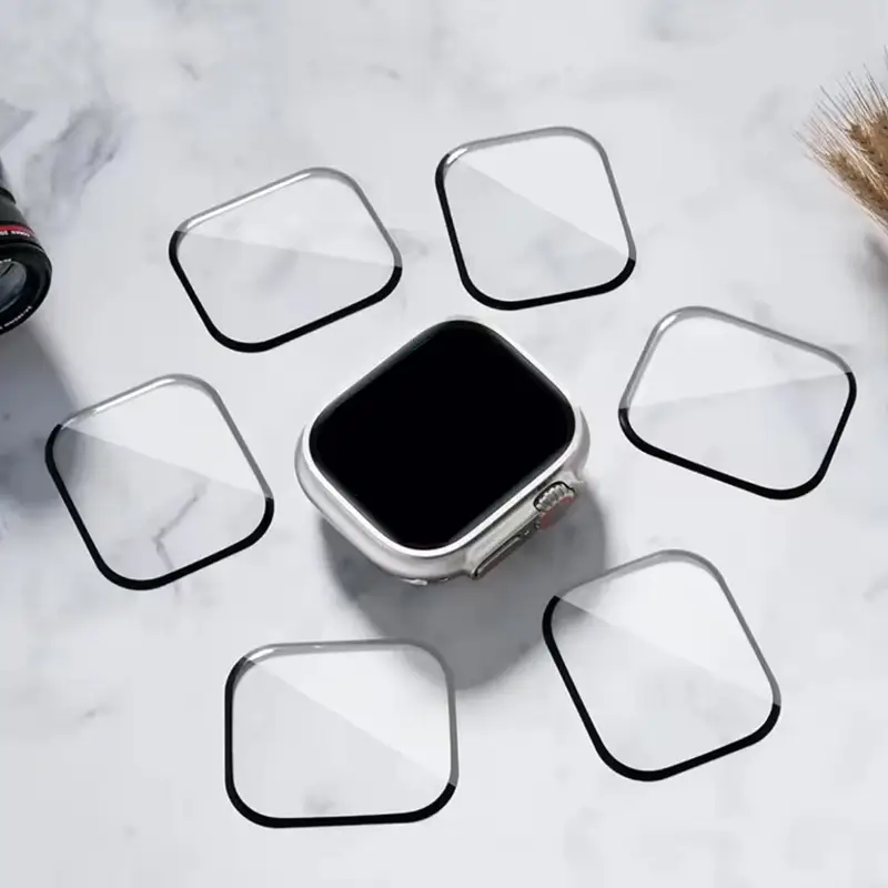 Smart Watch Screen Protector - 1-5pcs Anti-scratch Film For Apple Watch