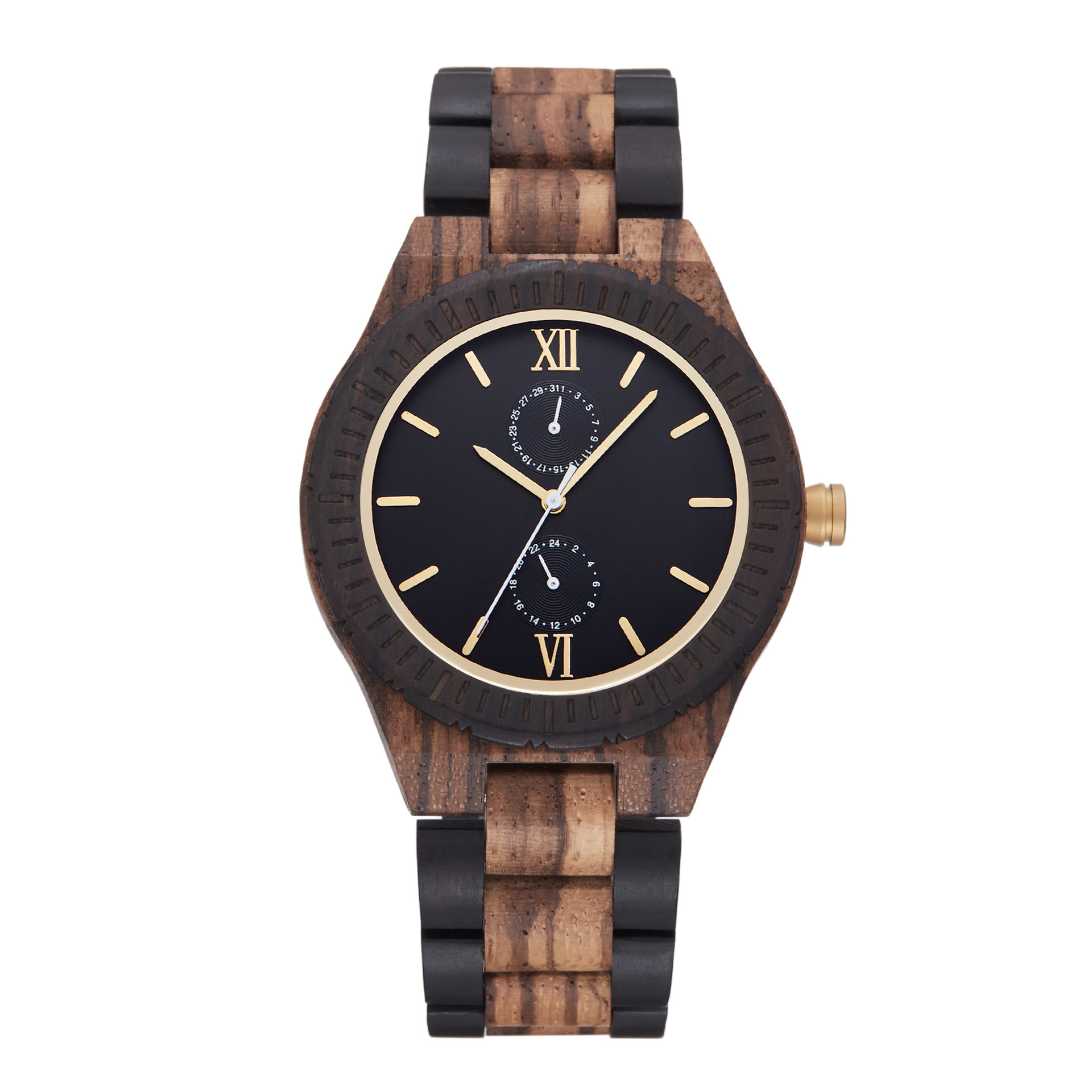 Men’s Multifunctional Wooden W - đánh giá và giá Smartwatch Imported Watches For Men