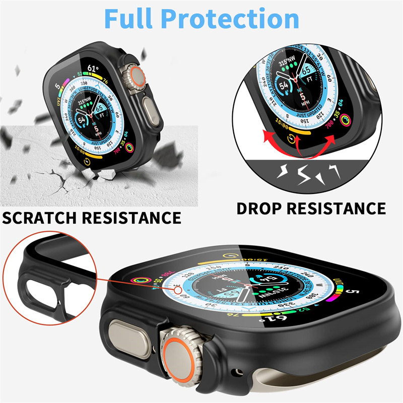 Glass+case For Apple Watch Ult - đánh giá và giá Smartwatch Luxury Watches
