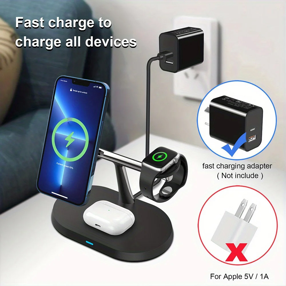 3 in 1 Magnetic Wireless Charg - đánh giá và giá Smartwatch Watches Compatible With Iphone