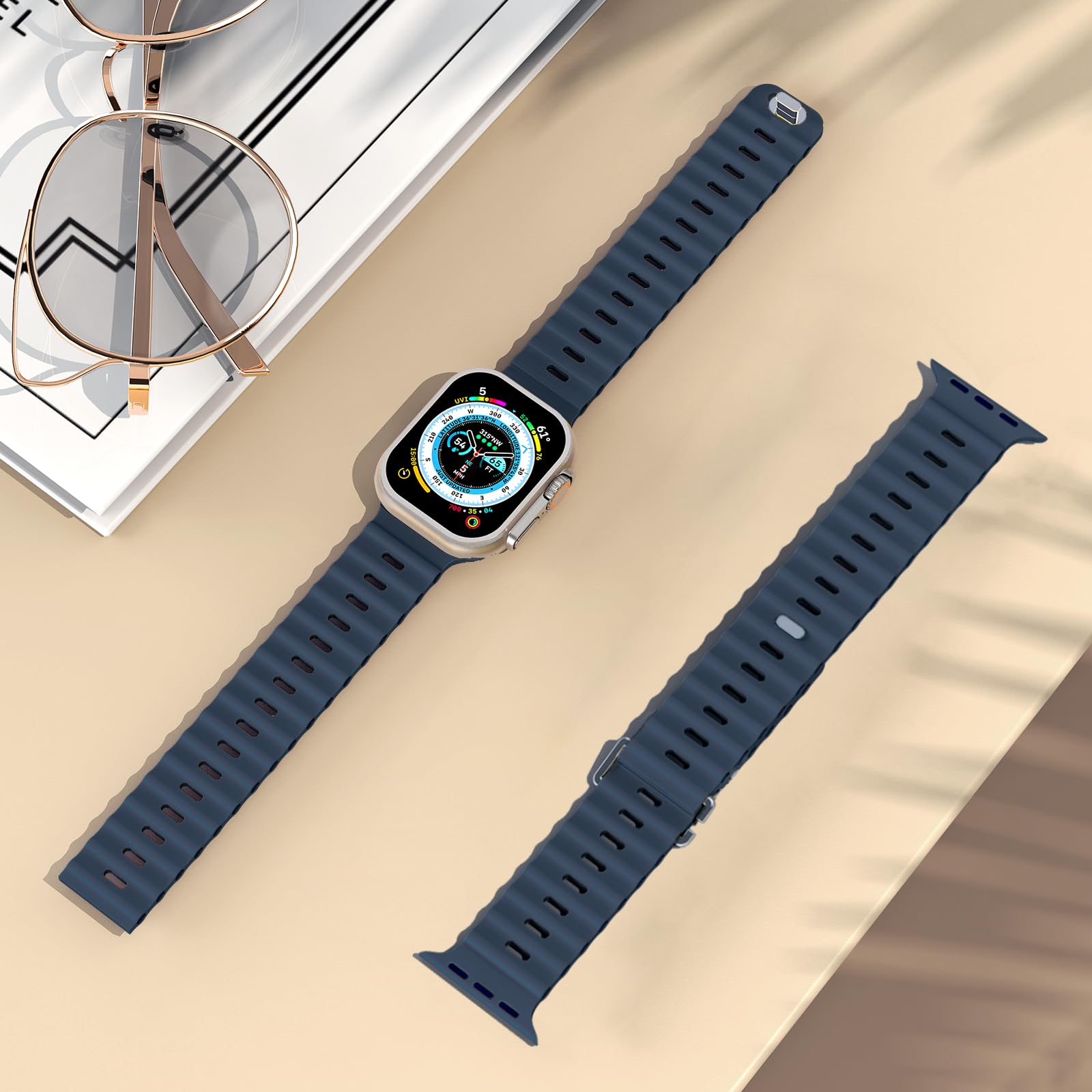 Ocean Band Strap For Apple Wat - đánh giá và giá Smartwatch Apple Watches For Men