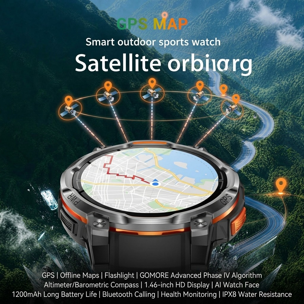 VWAR New Outdoor GPS Offline M - đánh giá và giá Watch Vs Smartwatch