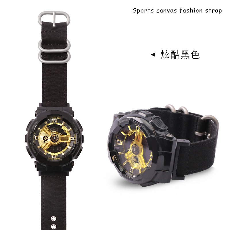 16mmCotton Canvas Nylon Replac - đánh giá và giá Casio Watch G-Shock Dw-5600