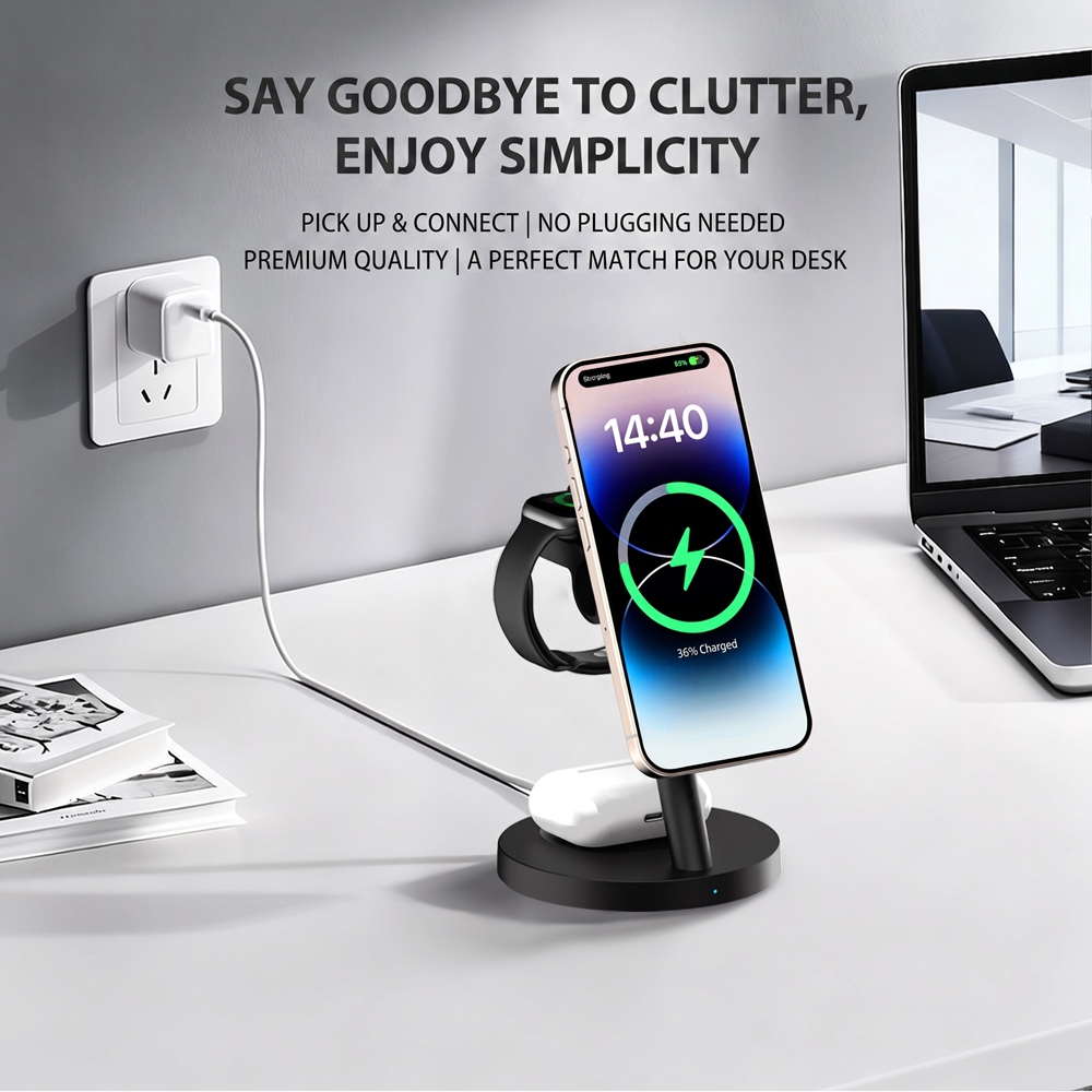 3in1 Qi2.2 25W Fast Wireless C - đánh giá và giá Smartwatch Watches Compatible With Iphone