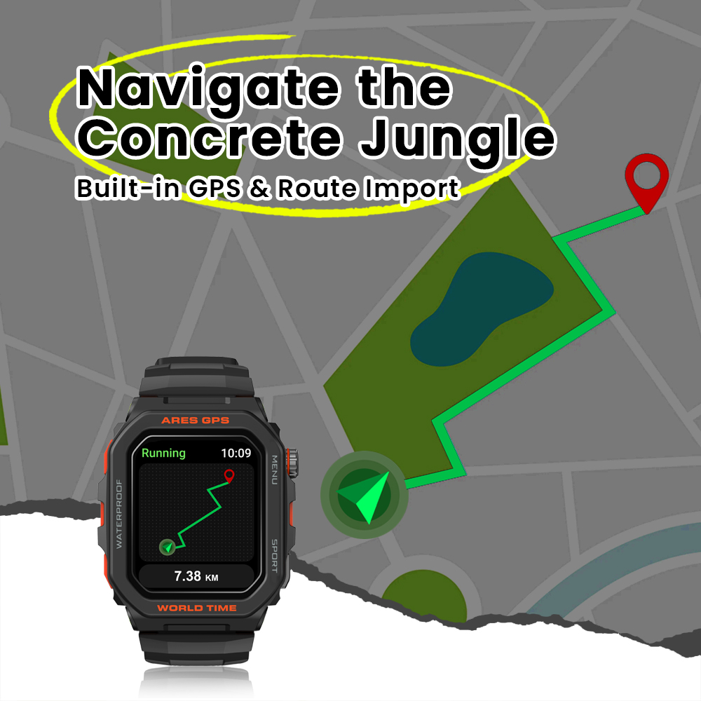 New Zeblaze Ares GPS Smart Wat - đánh giá và giá Watch Iwo