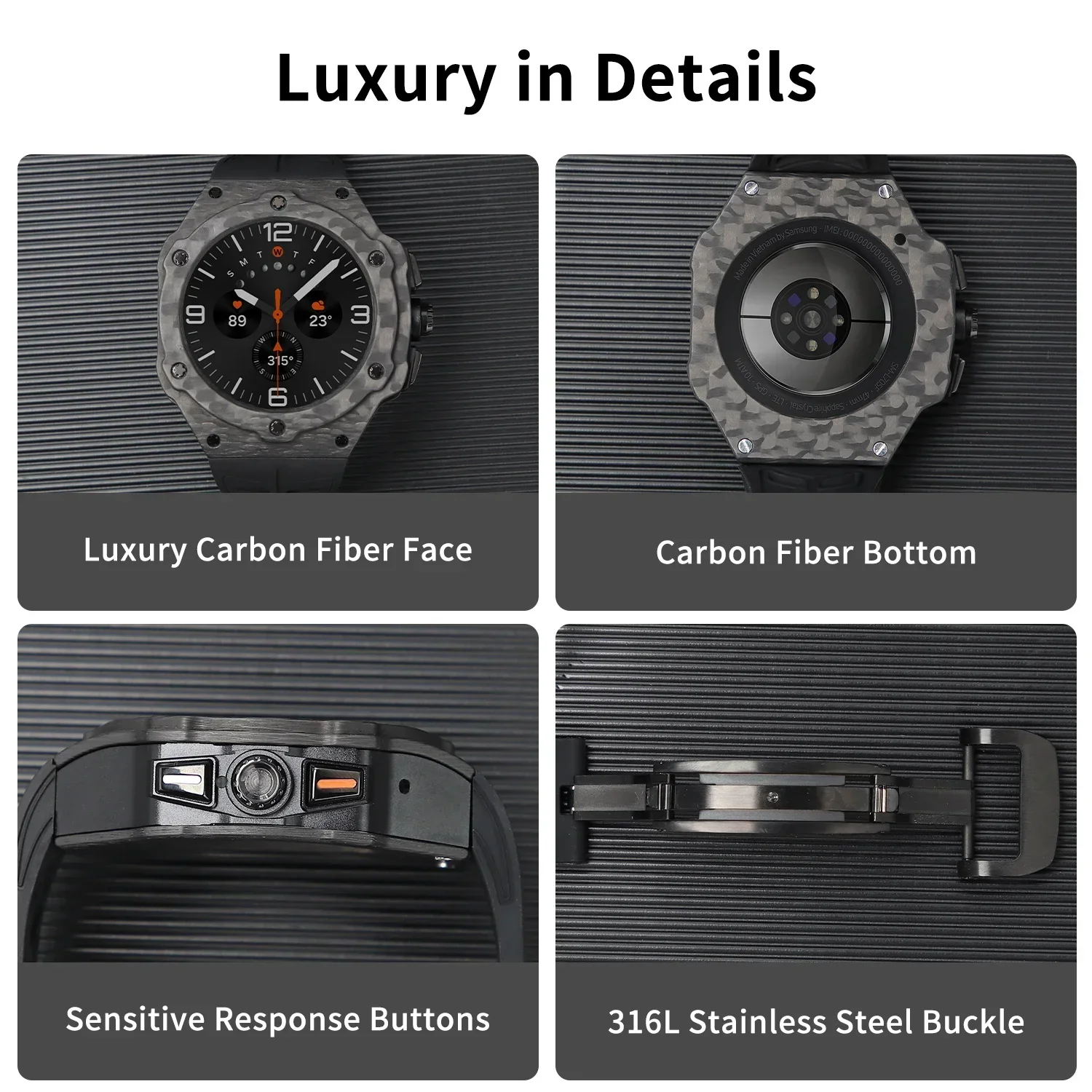 Luxury Modification Kit for Sa - đánh giá và giá Smartwatch Luxury Watches