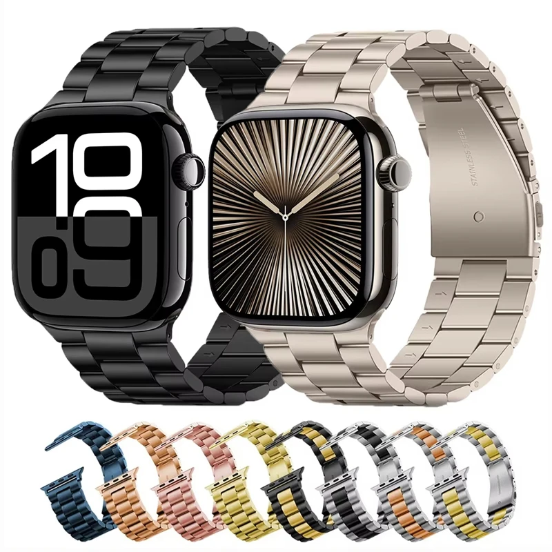 Classic Stainless Steel Strap  - đánh giá và giá Smartwatch Apple Watches For Men