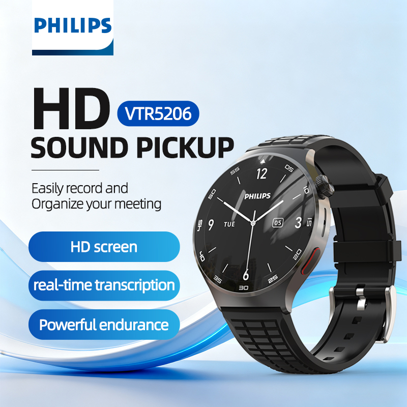 PHILIPS Voice Recorder Watch M - đánh giá và giá Smartwatch Noise Watches For Men