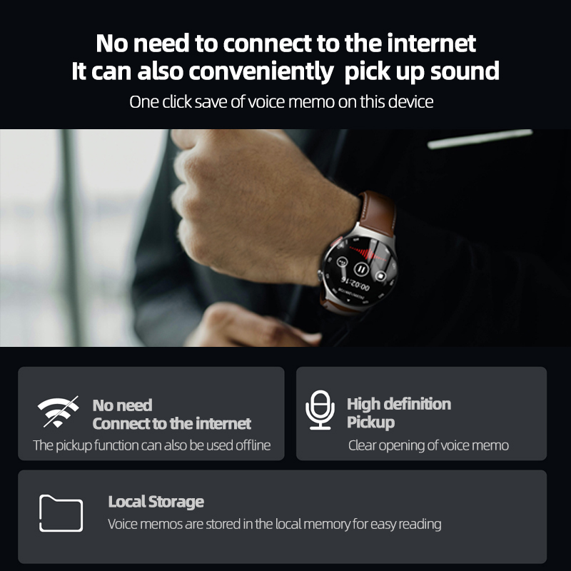 PHILIPS Voice Recorder Watch M - đánh giá và giá Smartwatch Noise Watches For Men
