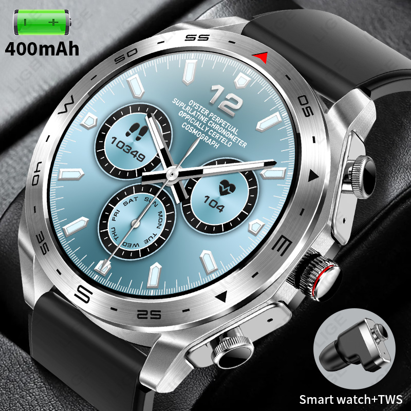 New Smart Watch TWS 2in1 with  - đánh giá và giá Smartwatch Noise Watches For Men