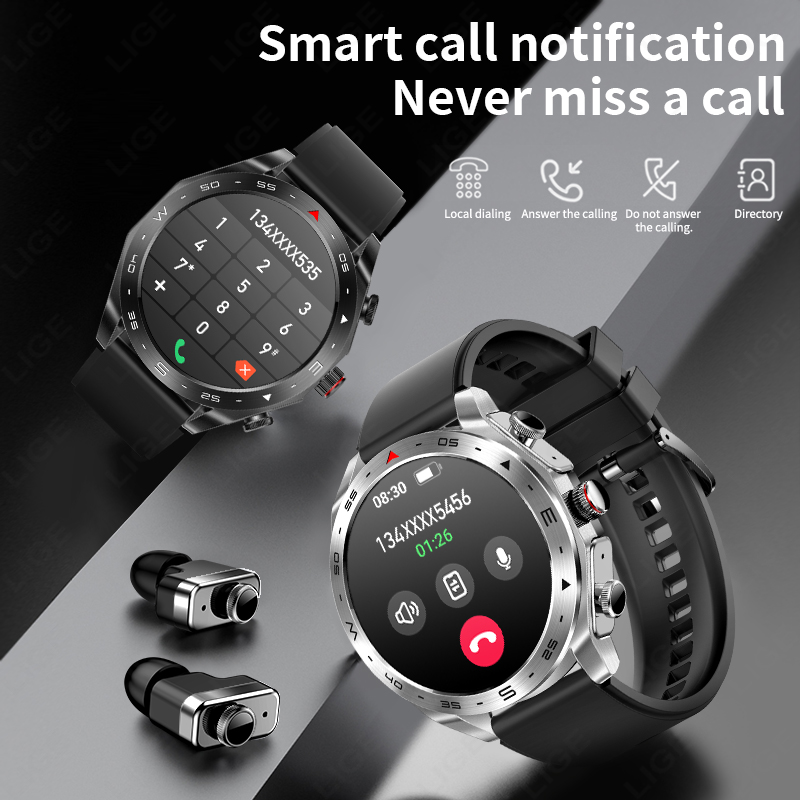 New Smart Watch TWS 2in1 with  - đánh giá và giá Smartwatch Noise Watches For Men
