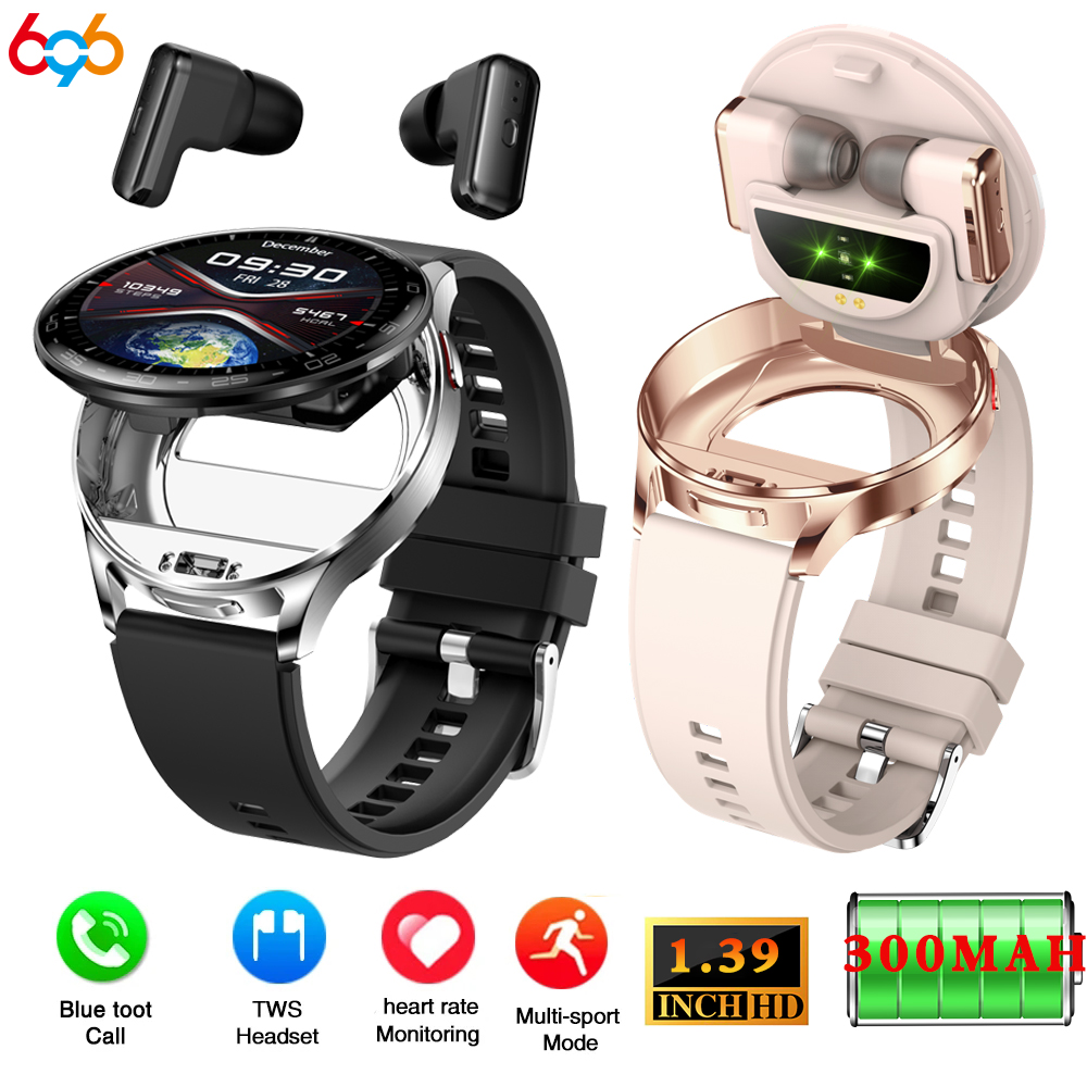 2 In 1 TWS Headset Smart Watch - đánh giá và giá Smartwatch Noise Watches For Men