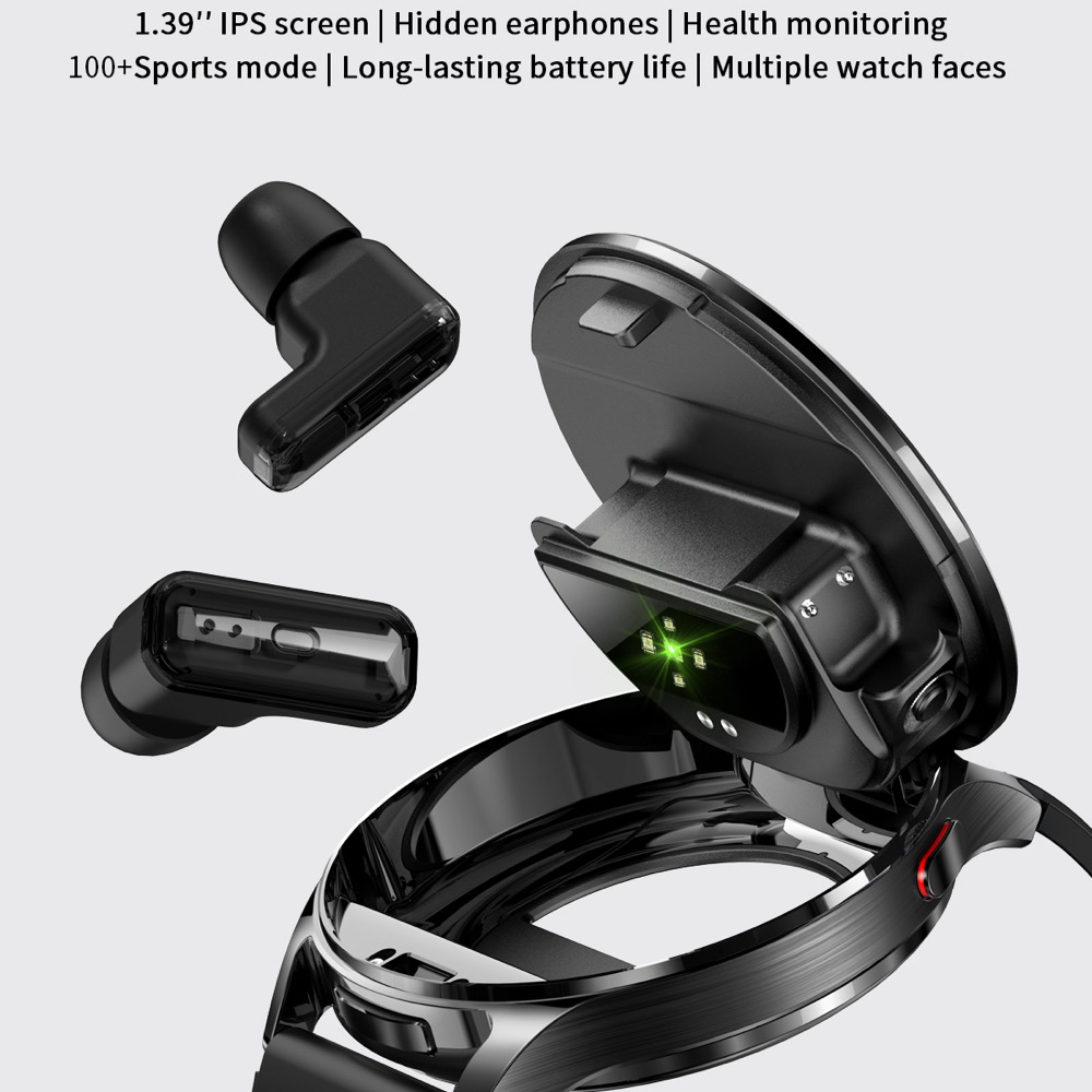 2 In 1 TWS Headset Smart Watch - đánh giá và giá Smartwatch Noise Watches For Men