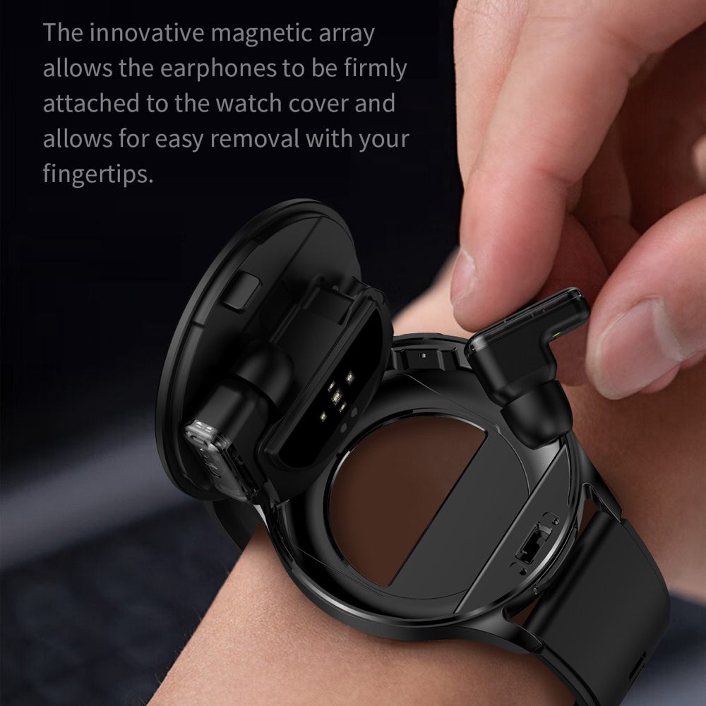 2 In 1 TWS Headset Smart Watch - đánh giá và giá Smartwatch Noise Watches For Men