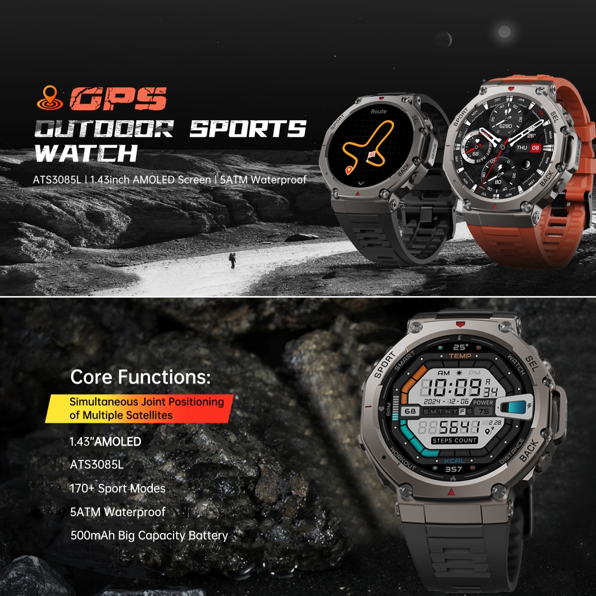 2025 New Military Smart Watch  - đánh giá và giá Watch Vs Smartwatch