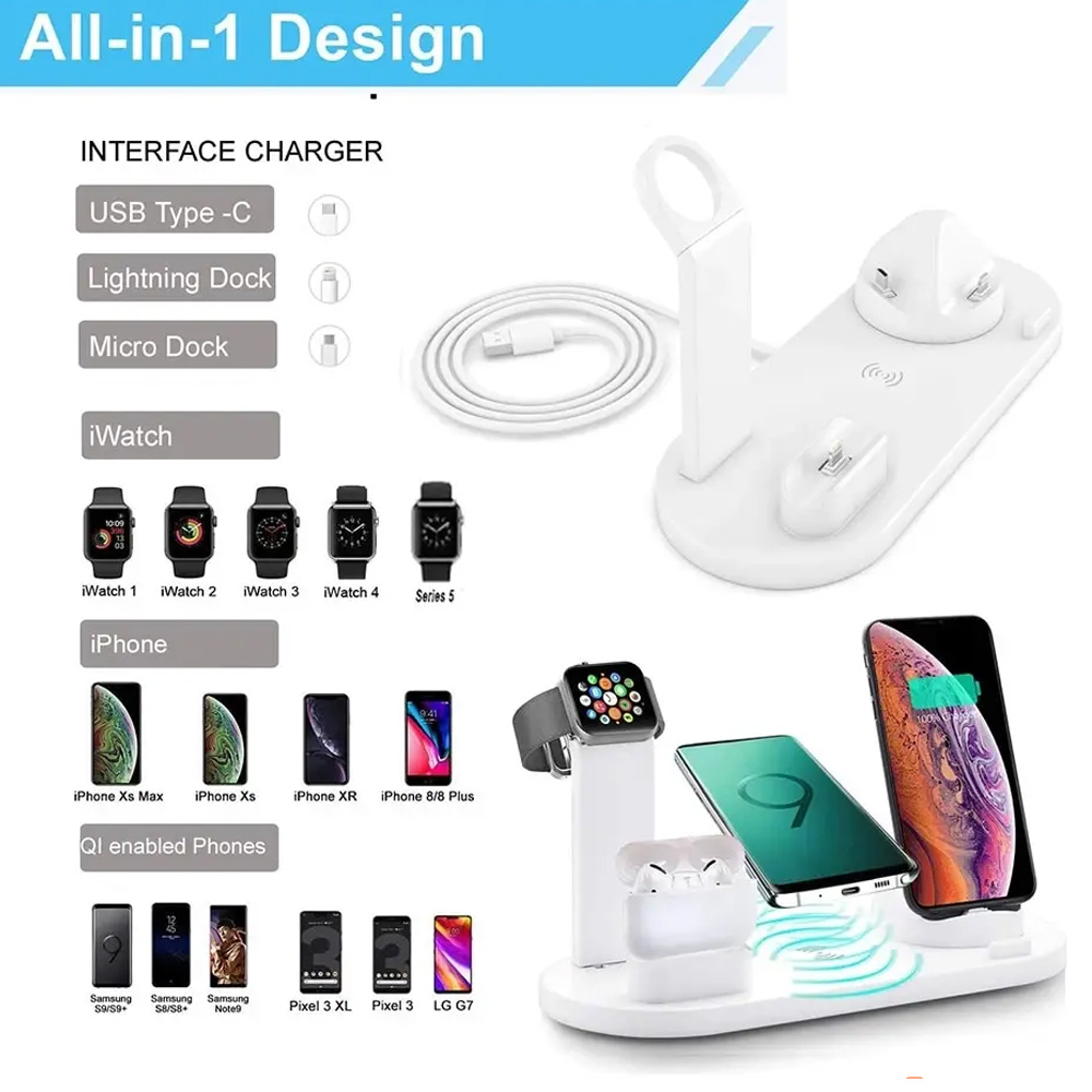 30W 7 in 1 Wireless Charger St - đánh giá và giá Smartwatch Watches Compatible With Iphone