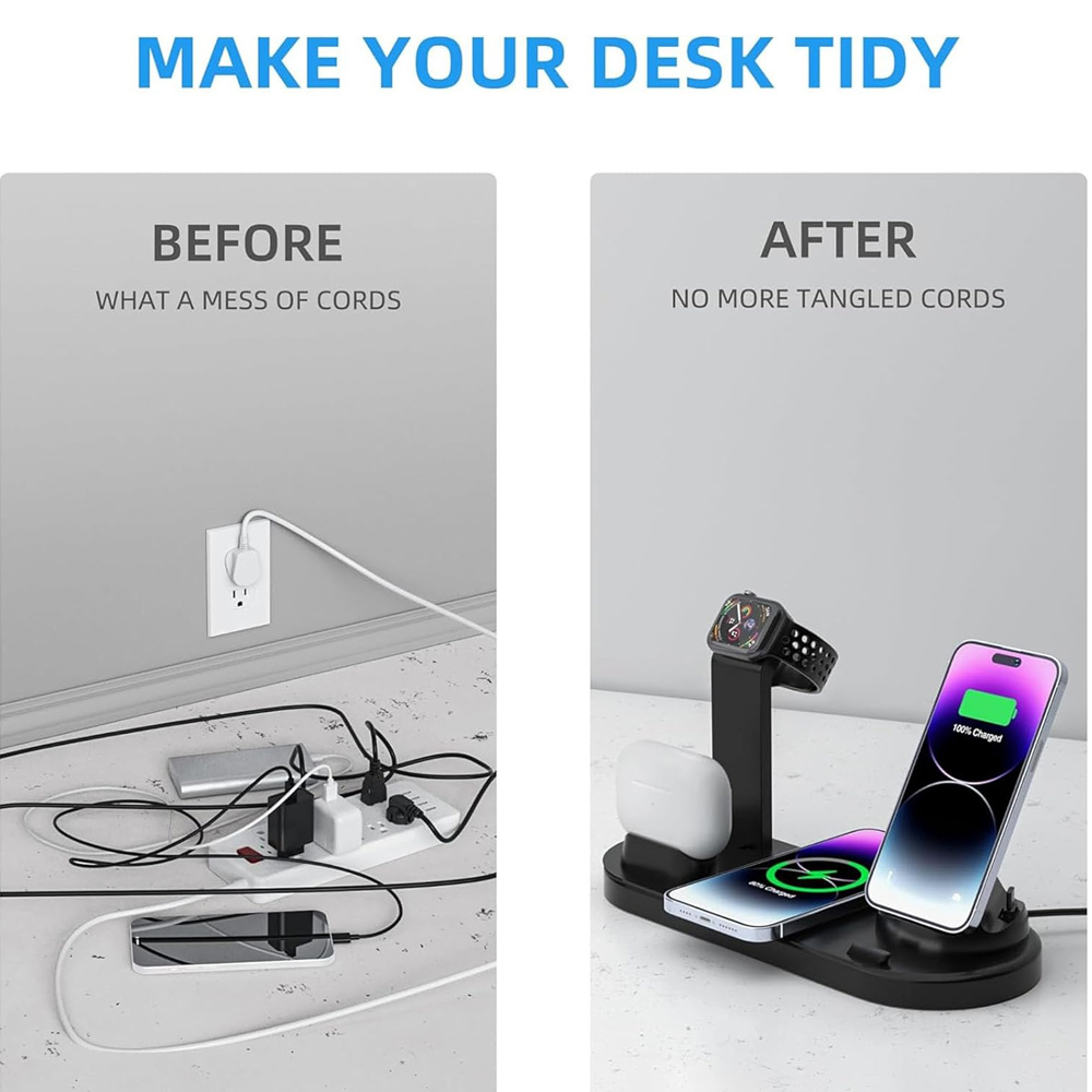 30W 7 in 1 Wireless Charger St - đánh giá và giá Smartwatch Watches Compatible With Iphone