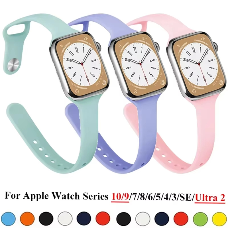 Breathable Silicone Strap For  - đánh giá và giá Smartwatch Apple Watches For Men