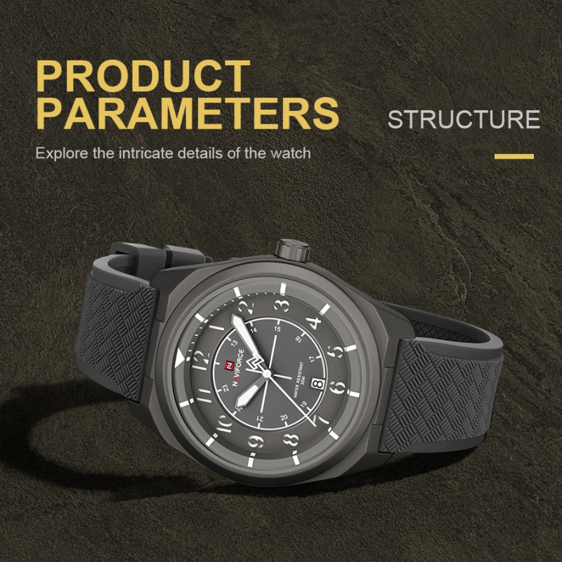 NAVIFORCE Men Quartz Calendar  - đánh giá và giá Smartwatch Sports Watches For Men
