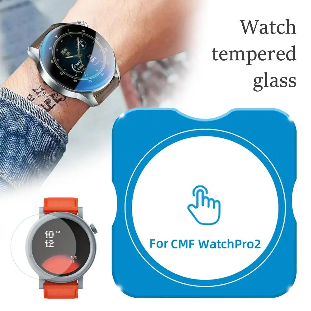 Tempered Glass For CMF Watch P - đánh giá và giá Smart Watch Screen Protector