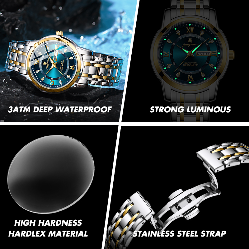 PAAZOMU Watch Men Women Diamon - đánh giá và giá Smartwatch Watches Girls