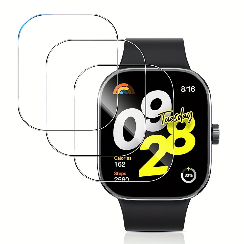 3-5Pcs Premium Tempered Glass  - đánh giá và giá Smart Watch Screen Protector