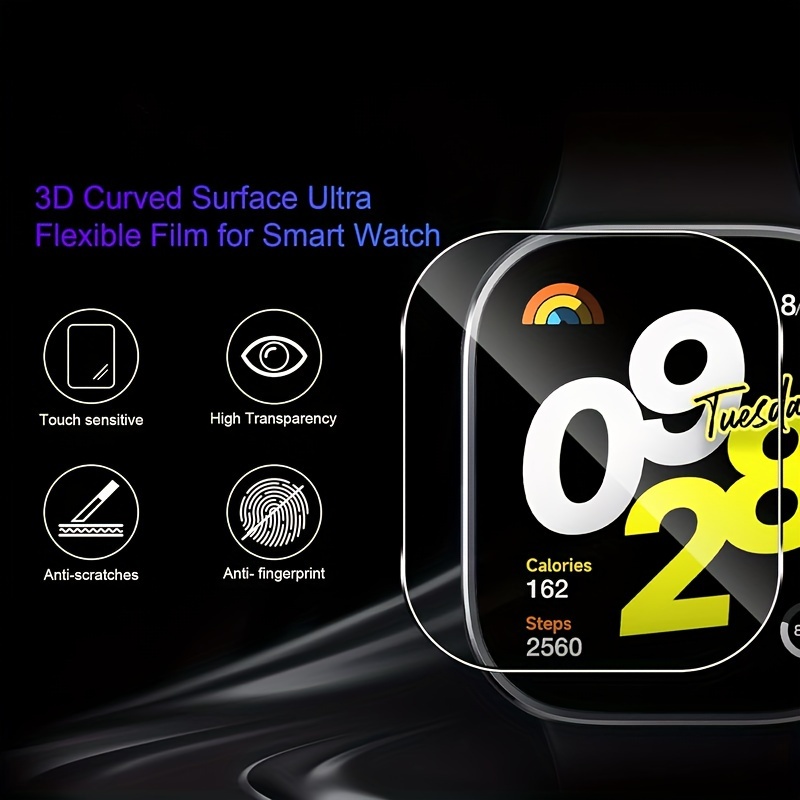 3-5Pcs Premium Tempered Glass  - đánh giá và giá Smart Watch Screen Protector