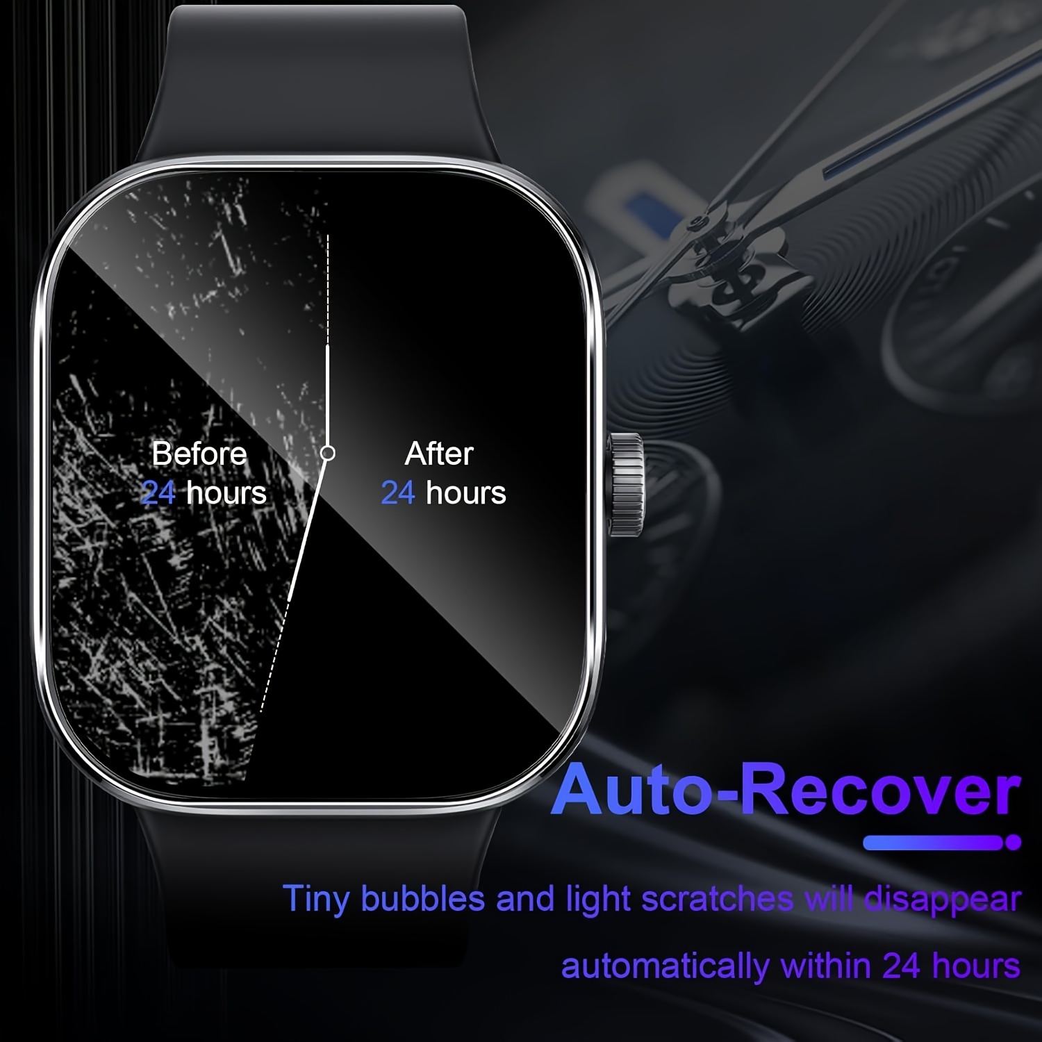 3-5Pcs Premium Tempered Glass  - đánh giá và giá Smart Watch Screen Protector