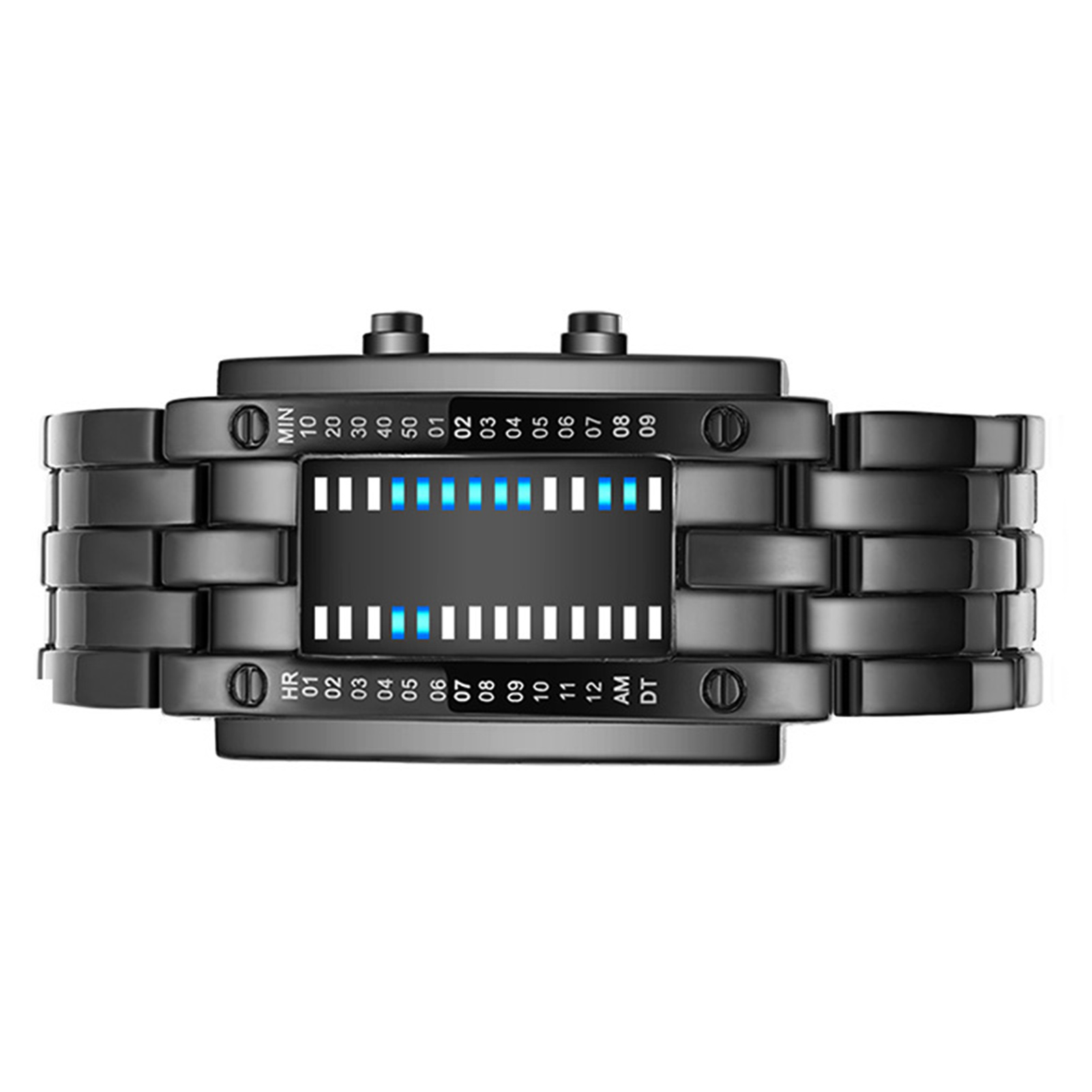 Premium Binary Matrix Blue LED - đánh giá và giá Smartwatch Premium Watches For Men