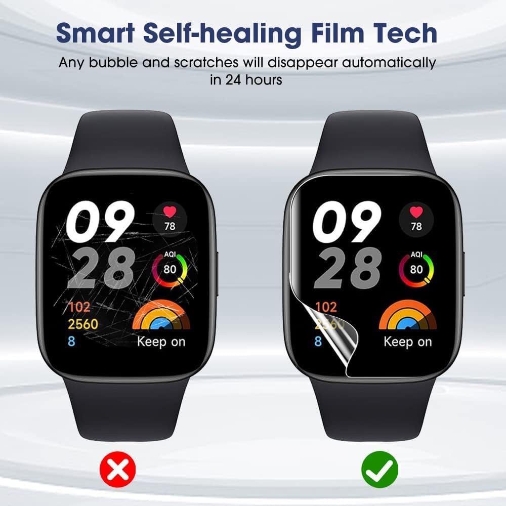 3/6pcs Hydrogel Protective Fil - đánh giá và giá Smart Watch Screen Protector