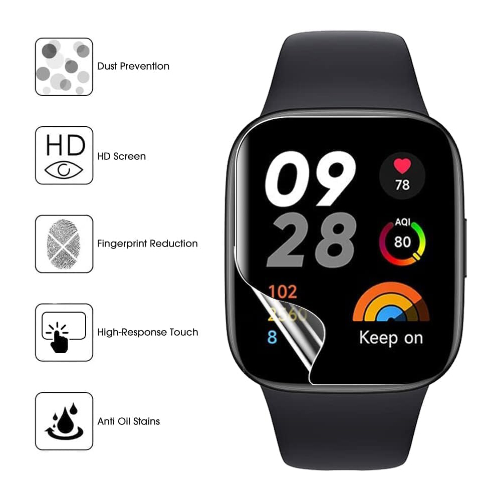 3/6pcs Hydrogel Protective Fil - đánh giá và giá Smart Watch Screen Protector