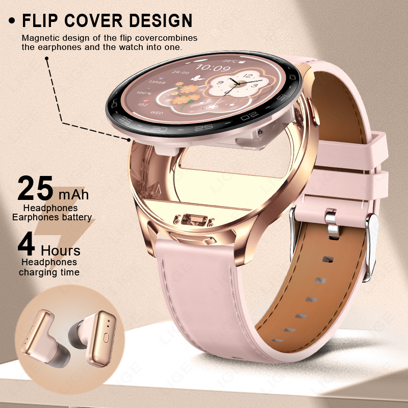 2 In 1 TWS Headset Smart Watch - đánh giá và giá Smartwatch Noise Watches For Men