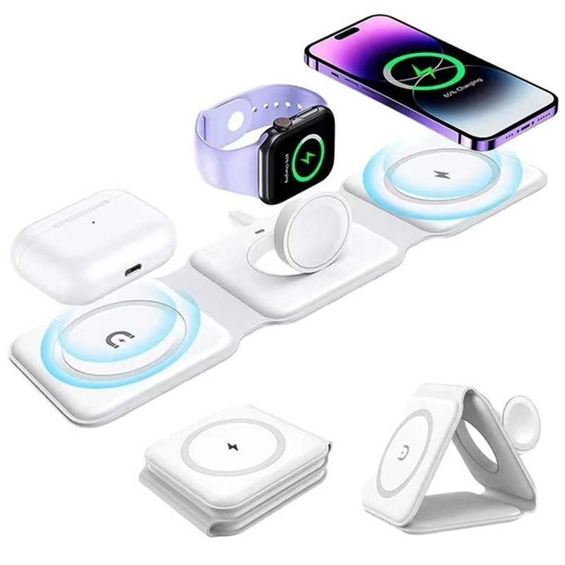 3-in-1 Magnetic Folding Wirele - đánh giá và giá Smartwatch Watches Compatible With Iphone