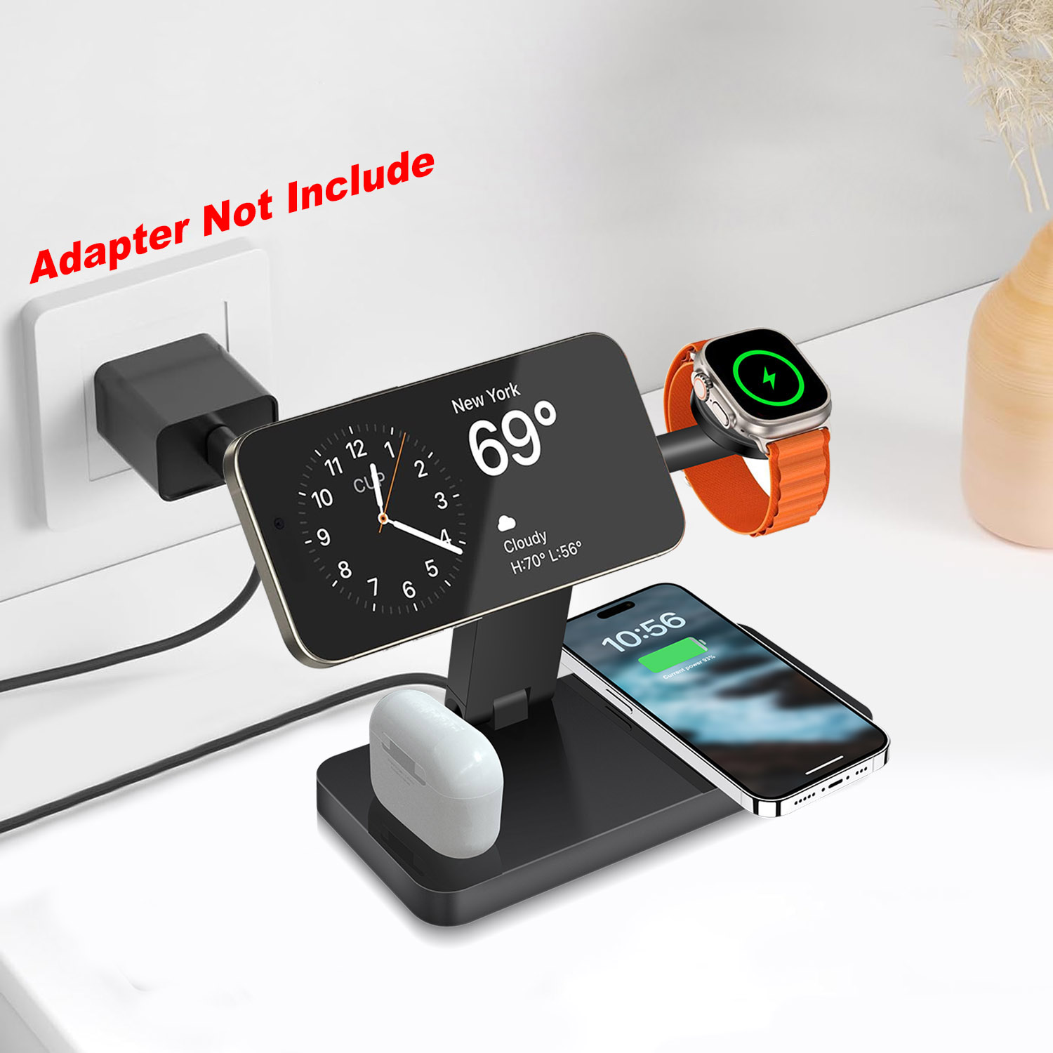 4 in 1 Magnetic Wireless Charg - đánh giá và giá Smartwatch Watches Compatible With Iphone