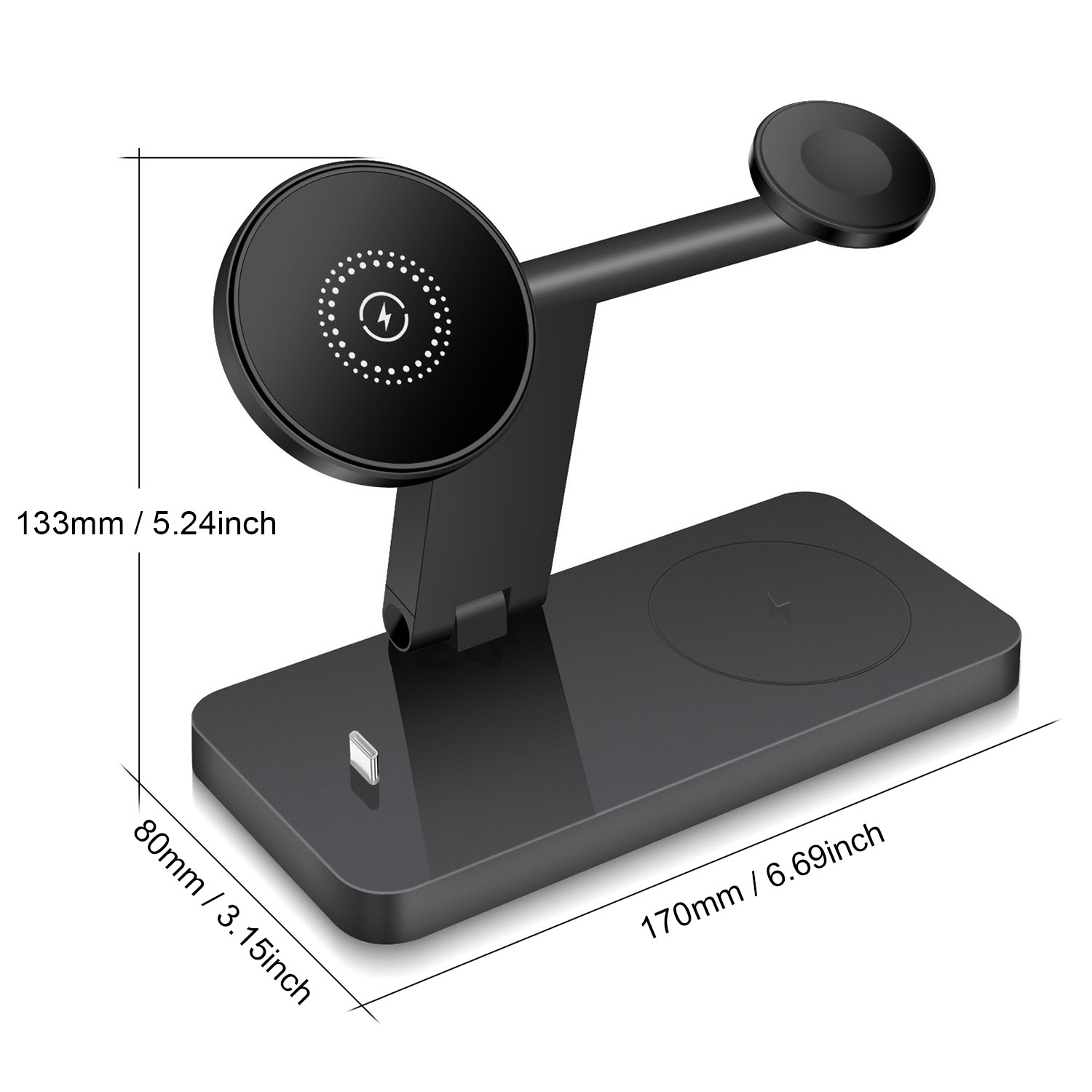 4 in 1 Magnetic Wireless Charg - đánh giá và giá Smartwatch Watches Compatible With Iphone