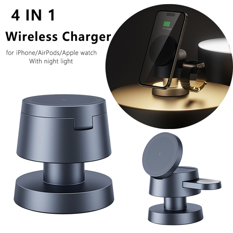 3 in 1 Wireless Charger For iP - đánh giá và giá Smartwatch Watches Compatible With Iphone