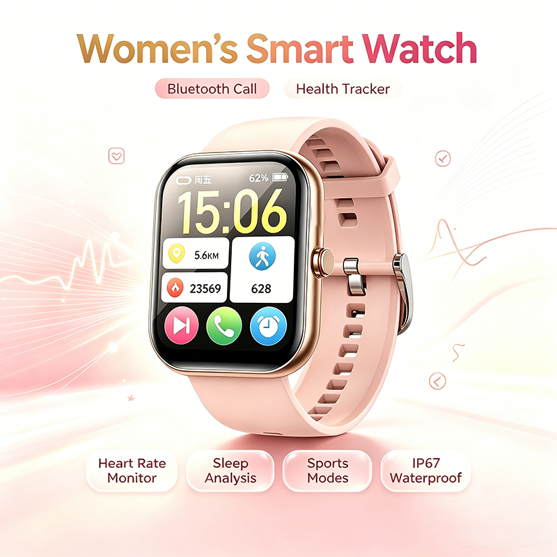 Women Smart Watch BT Call Hear - đánh giá và giá Watches Ladies Smartwatch