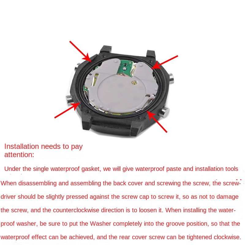 Rear cover waterproof ring for - đánh giá và giá Casio Watch G-Shock Dw-5600