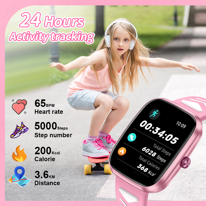 LIGE New 1.75 Inch Bluetooth C - đánh giá và giá Smartwatch Digital Watches For Boys