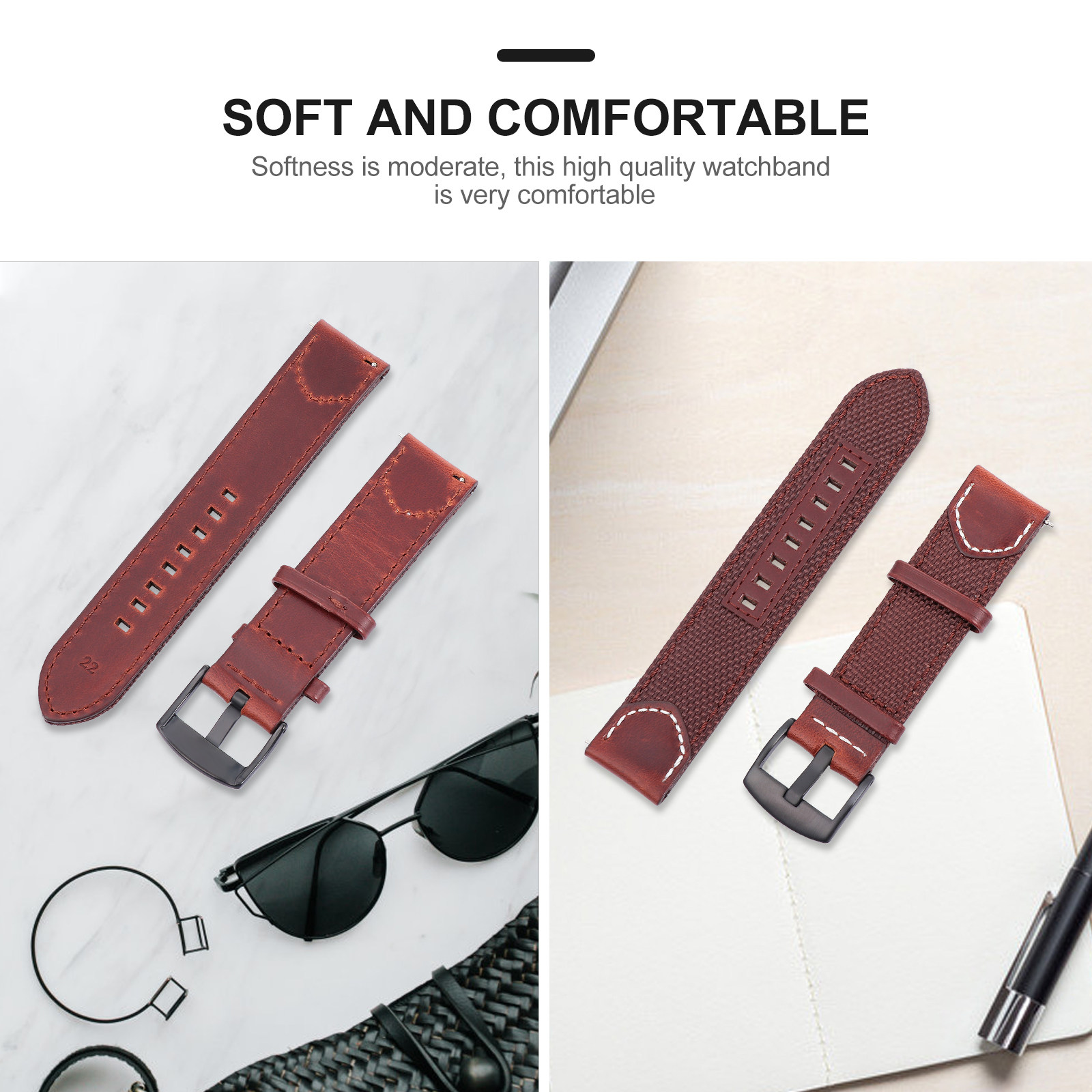 22Mm Premium Vintage Watchband - đánh giá và giá Smartwatch Premium Watches For Men