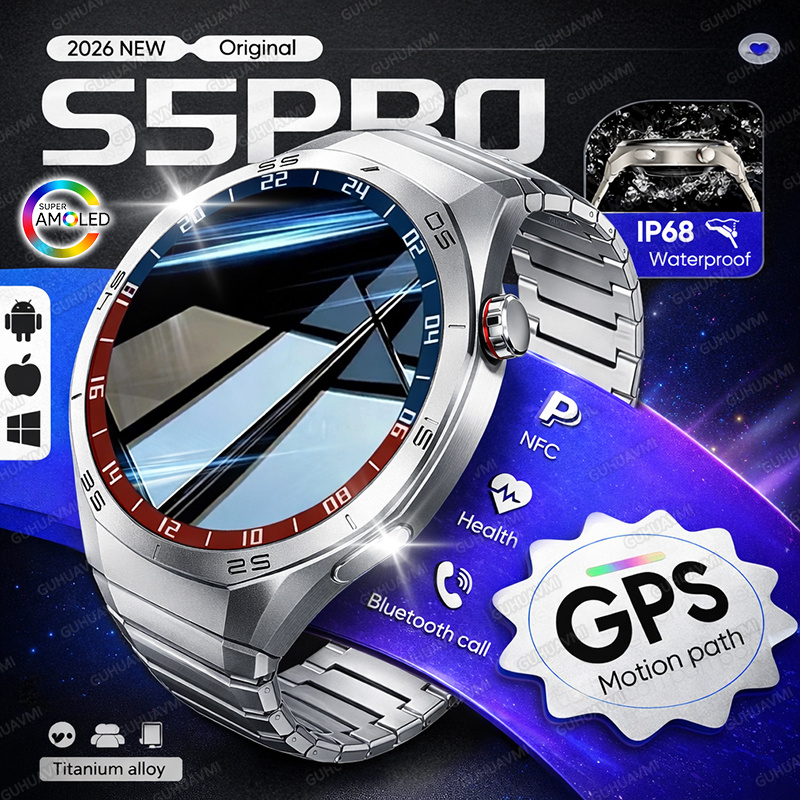 2026 New GPS path Smart Watch  - đánh giá và giá Smartwatch Premium Watches For Men
