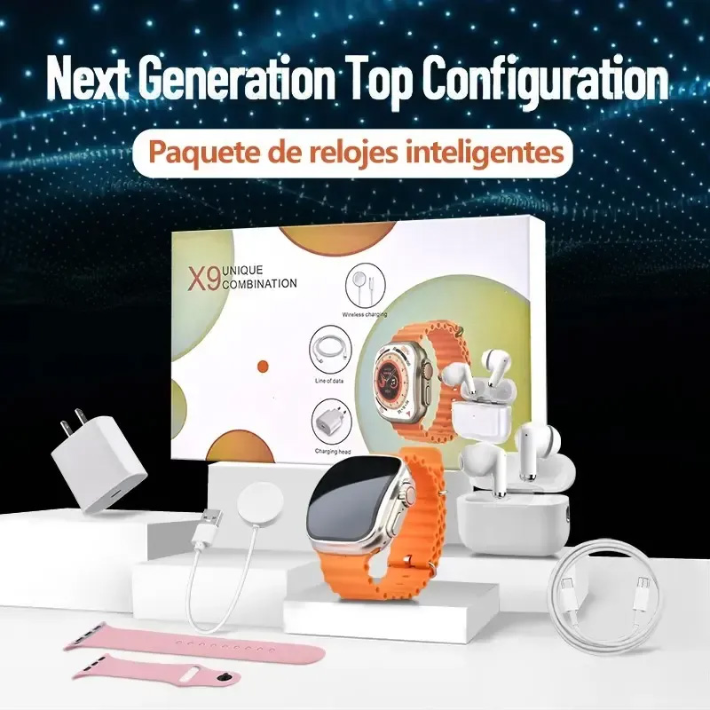 Premium 6-In-1 Smartwatch Set  - đánh giá và giá Smartwatch Premium Watches For Men
