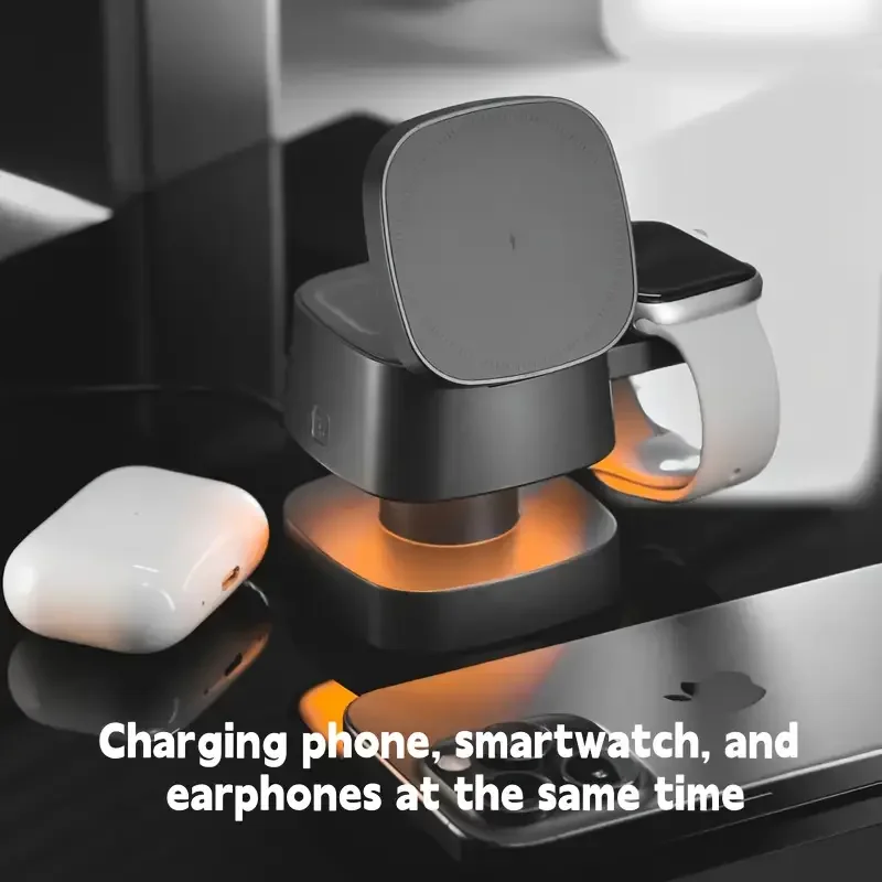 Magnetic 3 in 1 Wireless Charg - đánh giá và giá Smartwatch Watches Compatible With Iphone
