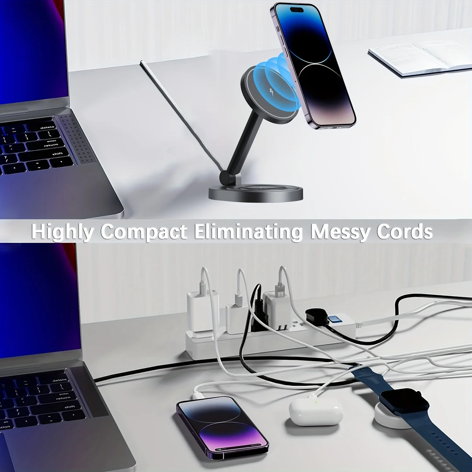 2 In 1 Magnetic Wireless Charg - đánh giá và giá Smartwatch Watches Compatible With Iphone