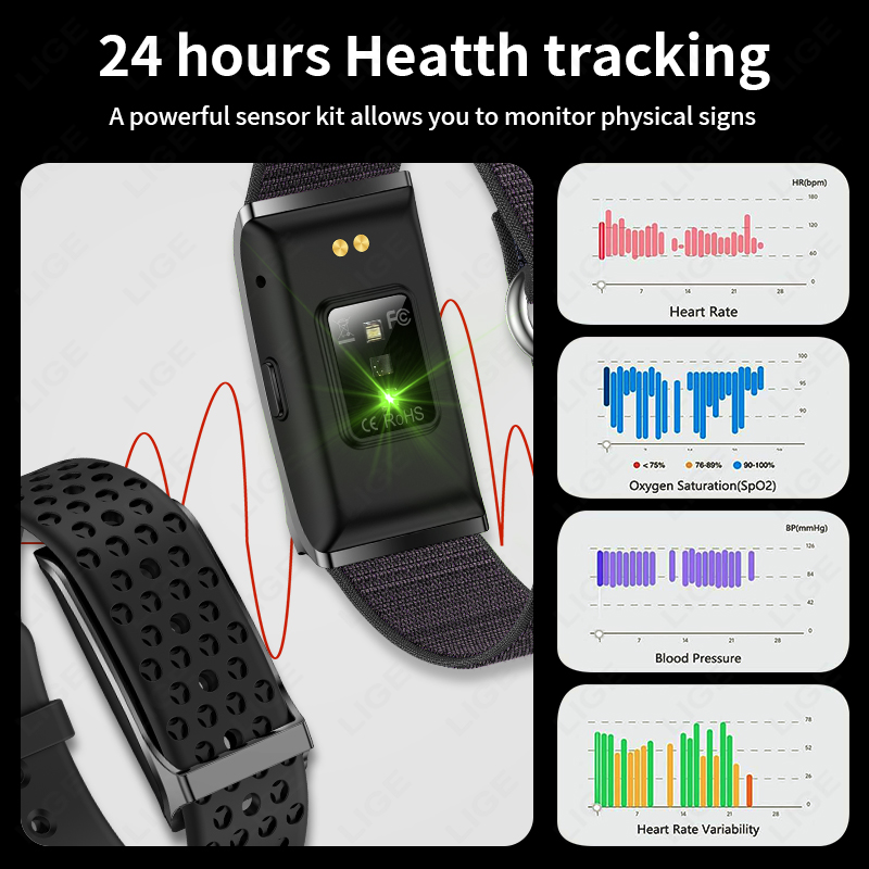 LIGE 100+ Sport Fitness Tracke - đánh giá và giá Smartwatch Sports Watches For Men