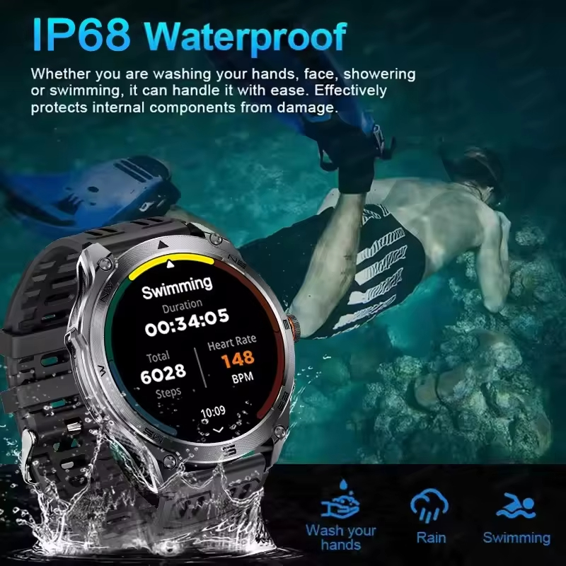 GPS SmartWatch IP69 Waterproof - đánh giá và giá Smartwatch Premium Watches For Men