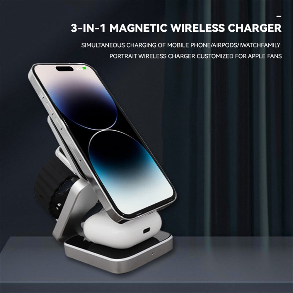 Foldable Magnetic Wireless Cha - đánh giá và giá Smartwatch Watches Compatible With Iphone