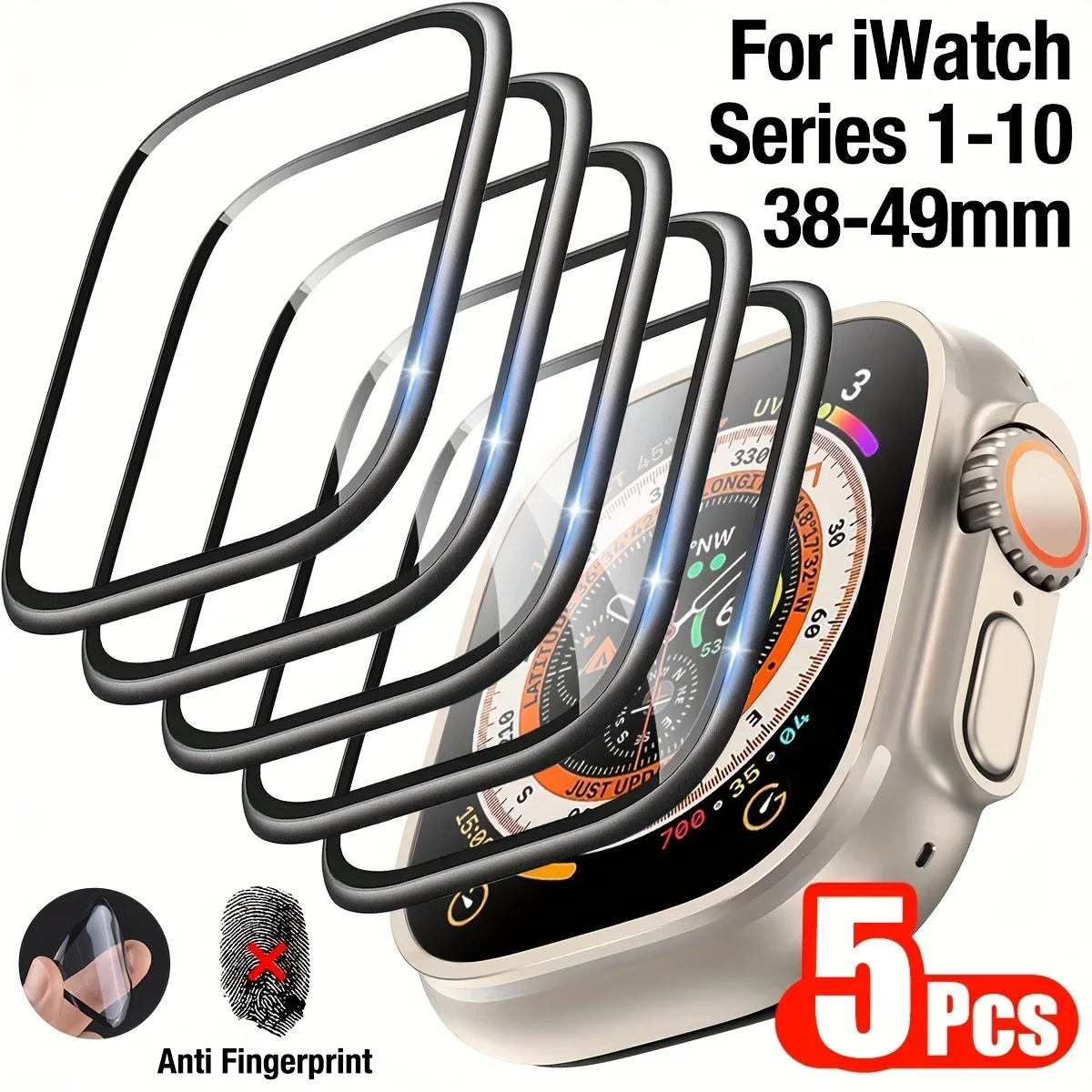 1-5pcs Anti-scratch Film For A - đánh giá và giá Smart Watch Screen Protector