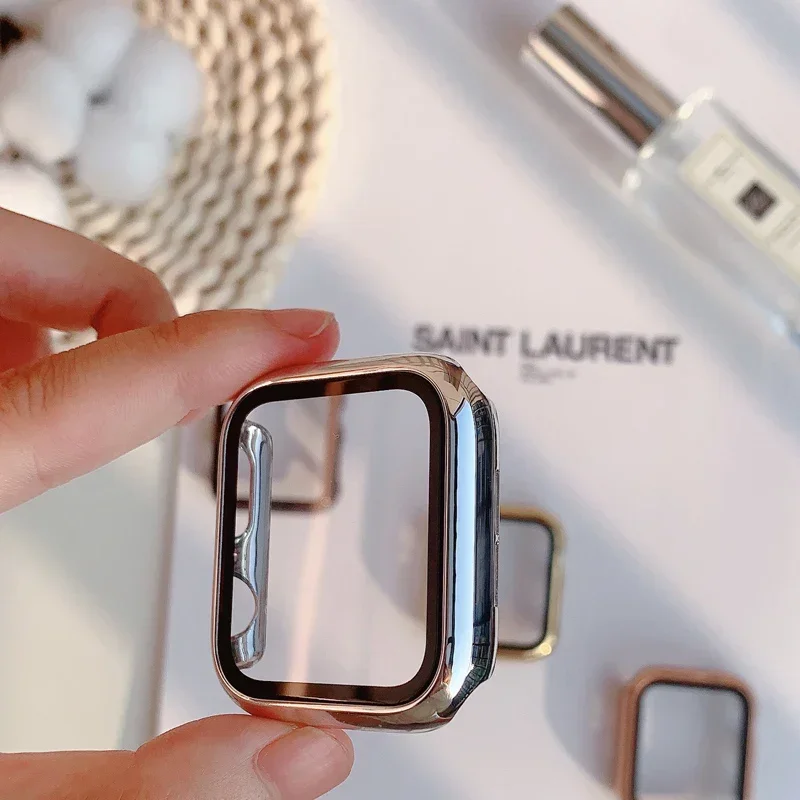 Glass+case For Apple Watch ban - đánh giá và giá Smartwatch Watches Girls